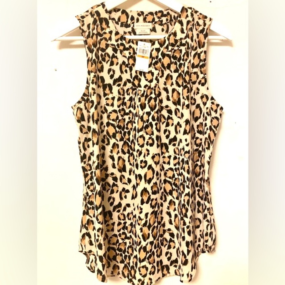 NWT Gorgeous Silky Leopard Top: See pics! - Picture 3 of 9